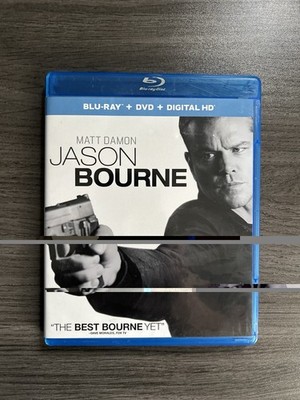 Jason Bourne (Blu-ray/DVD/Digital HD, Matt Damon, Universal, 2016, NTSC)