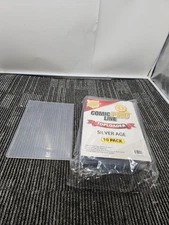 (QTY 10) Comic Pro Line Silver Age Top Loader Ultimate Protection
