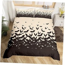Bat Bedding Set for Girls Boys Kids Queen Size Queen No Comforter Multi 01