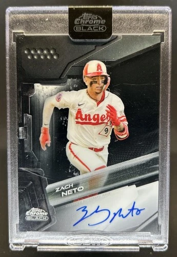 Zach Neto 2026 Topps Chrome Zach Neto Auto