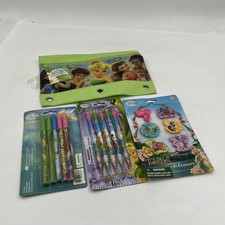 New Disney Fairies Tinkerbell School Supplies Pencil Pen Pouch Erasers Set
