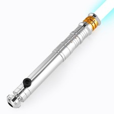 Lightsaber Dueling Light Saber with 12 RGB Colors 16 Sound Fonts and Motion C...