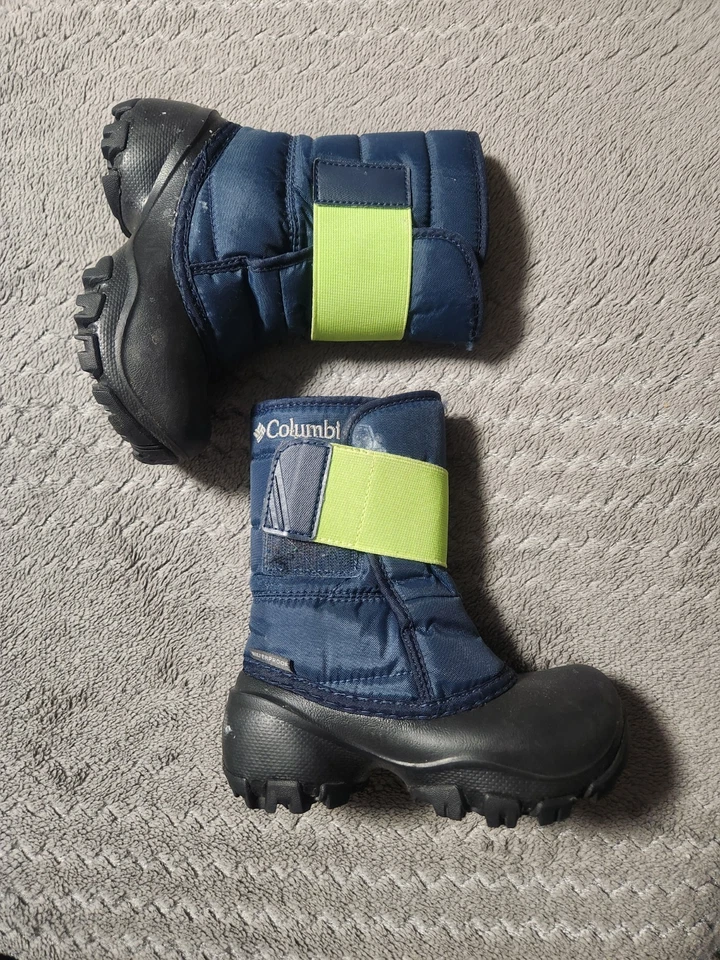 Botas de invierno Columbia para bebé niño pequeño Velcro Foto 2 de 4