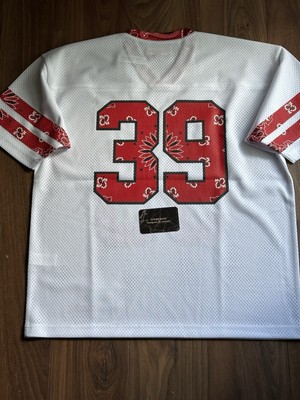 Supreme Bandana Football Jersey White Small Brand New Unworn