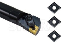 1 x 12" LH S16T-TCLNL-4 Indexable Boring Bar 3 PCS CNMG 432 Insert P