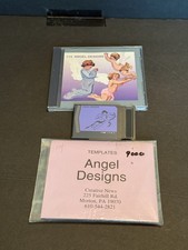 Janome Angel Designs 114 Sewing Machine Embroidery Memory Card  CD-ROM 1997
