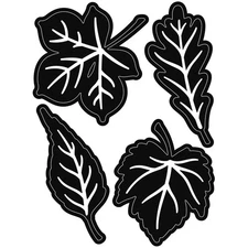 Embossing Essentials Dies Leaves