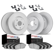 Genuine DFC Geospec Rotors with EURO 5000 Ceramic Pads With Hardware 461410394