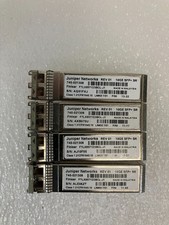 Lot of 4 Juniper EX-SFP-10GE-SR SFPP-10GE-SR 740-021308 10GE SFP SR Transceiver
