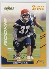2007 Score Rookie Gold Zone 247/600 Eric Weddle #311 3n1
