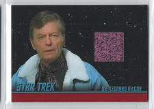 Star Trek Connections SR14 Costume Material of Dr. Leonard McCoy from ST V