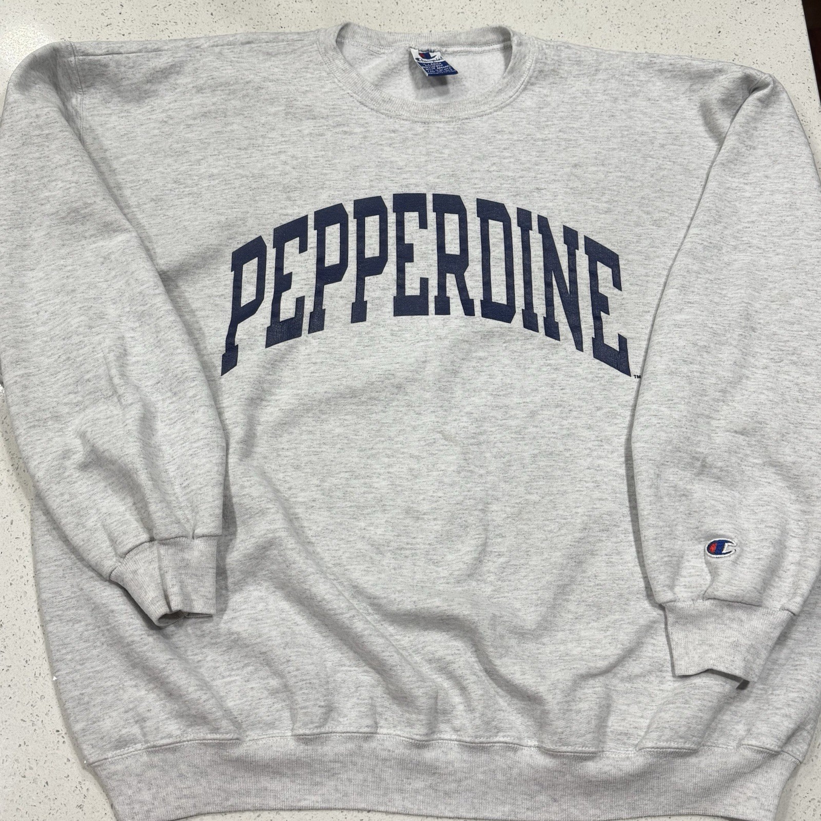 90s Pepperdine Champion Vtg Gray Crewneck Sweatshirt Men’s College University