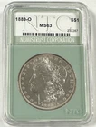 1883-O Morgan Silver Dollar, BU, Nice Luster!