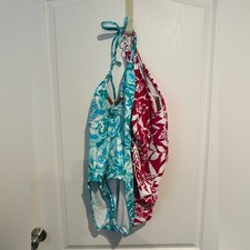 Floral Women's One Piece Swimsuit -two nwt