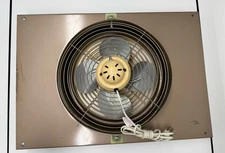 vintage MCM FRIGID metal WINDOW FAN 2 speed / WORKS