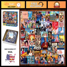 1000 Piece Jigsaw Puzzle - What's on TV? - Fun Family Activity, Made in USA