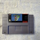 Nintendo Super Mario World Platformer SNES Cartridge.