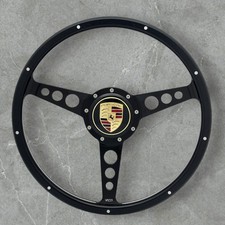 14 Wood Steering Wheel 1960-1973 Vw Beetle Karmann Ghia Thing Type 3 Onyx