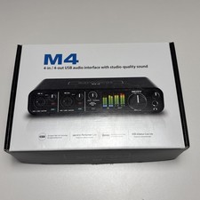 Motu M4 4x4 USB C Audio Interface with Studio...
