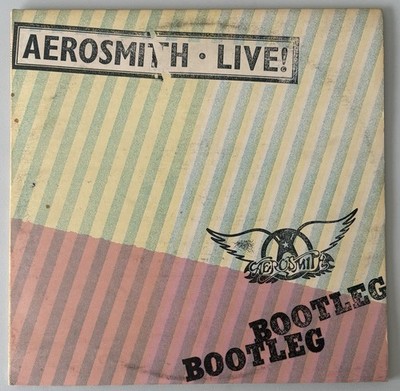 Aerosmith - Live Bootleg - Original Vinyl 2 LP w/ Inner Sleeves & Poster Cleaned