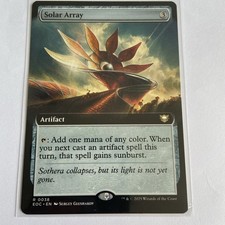 MTG Edge of Eternities - Solar Array(Extended Art) Rare 0038 NM
