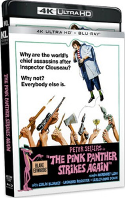 #ad The Pink Panther Strikes Again New 4K UHD Blu ray 4K Mastering Ac 3 Dolby D $26.64