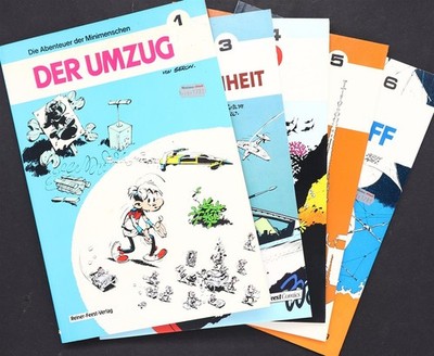 Die ABENTEUER der MINIMENSCHEN Auswahl SC Science Fiction Comic Album Feest
