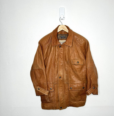 Wilson s Thinsulate Echtleder Jacke Übermantel Utility Leder Herren Medium