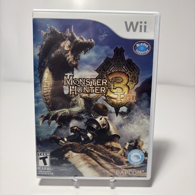 Monster Hunter 3 Tri Nintendo Wii Complete CIB Tested Clean Fast Shipping
