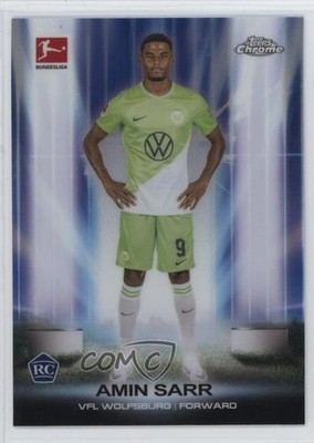 2023-24 Topps Chrome Bundesliga Ultrabeam Amin Sarr #UB-11 Rookie RC 6o3