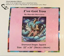 Diamond Art Club Kit I've Got You By Mandie Manzano 22x26" Discontinued