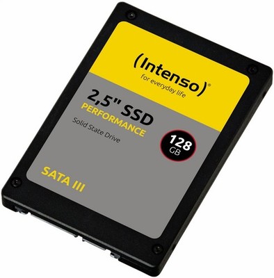 Intenso Solid State Disks (SSD) Intern SSD 2,5'' SATA III Perform. (128GB)