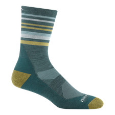 DARN TOUGH 5012 Teal Men's Fastpack Micro Crew Lightweight Hiking Sock Wool