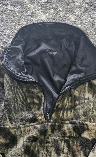 Duxbak Reversible Jacket Men's XL (Read Desc.) Fleece Nylon 1/4 Zip Mossy Oak - Picture 7 of 10