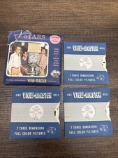 Complete set of three vintage View-Master reels Television Stars 1955