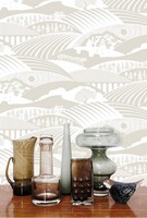 Mini Modern Wallpaper - Moordale Style, Stone Colour - 4 Rolls