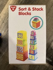 Sort  Stack Kid Blocks - By Playgo Toys