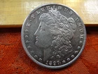 1897-S United States Morgan Silver Dollar $1 - No Reserve - Free S&H USA