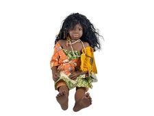 Künstlerpuppe Götz Karin Schmidt Vinyl Puppe 62 cm. Top Zustand 