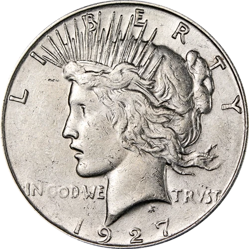 1927-S Peace Dollar