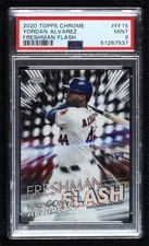 2020 Topps Chrome Freshman Flash Yordan Alvarez #15 PSA 9 MINT 6ns