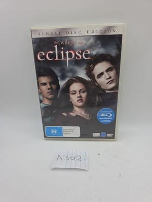 The Twilight Saga - Eclipse (DVD, 2010) Region 4 Pal Widescreen 