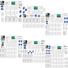 Tuya Smart WiFi 4G Wireless Home Security Alarm System Alexa Google Assistant