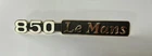 850 LE MANS Side Cover Badge for MOTO GUZZI MK 1 2 3 76-84 New Metal Emblem MG04