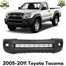 Oe Replacement Front Bumper Cover Textured Plastic For 2005-2011 Toyota Tacoma Oe Replacement Front Bumper Cover Textured Plastic For 2005-2011 Toyota Tacoma