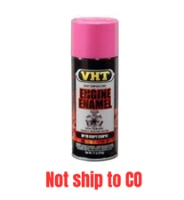 Hot Pink Coating High Temp Engine Enamel Header & Caliper Brake Paint Spray 500F