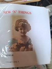 Vintage OOP Lady Cross Stitch Chart