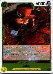 Sabo OP12-100 Legacy of the Master Rare Foil