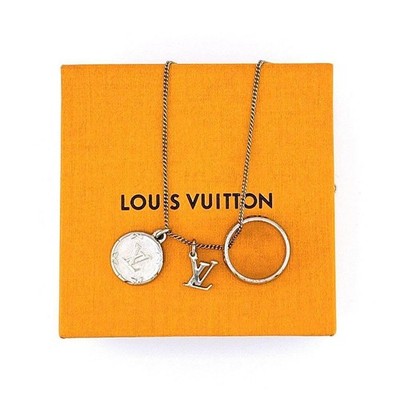 Louis Vuitton M62485 To1 Ring Halskette Monogram Lv Logo