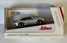 Schuco 1/64 Porsche 911 Turbo (930) Silver